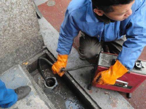 渭城疏通下水道